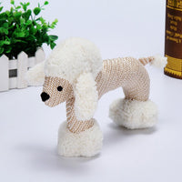 HKM-4827325 Sounding Plush Pet Toy - Bite-Resistant Ball for Dogs, Gray Elephant, Beige VIP, Coffee Monkey