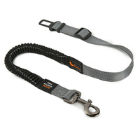 HKM-4827453 Pet Safety Seat Belt for Car - Adjustable Nylon Webbing with Reflective Strip - 76CM to 148CM Length Options