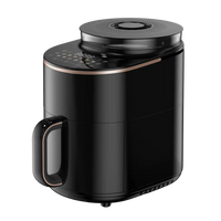 HKM-482835 Large Capacity 4.5L Steam Air Fryer with Visible Cooking Pot for Multifunctional Home and Commercial Use