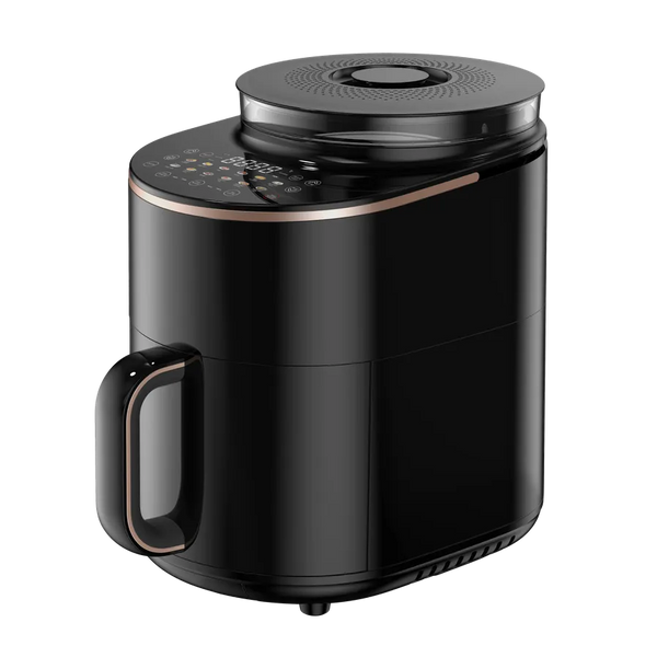 HKM-482835 Large Capacity 4.5L Steam Air Fryer with Visible Cooking Pot for Multifunctional Home and Commercial Use