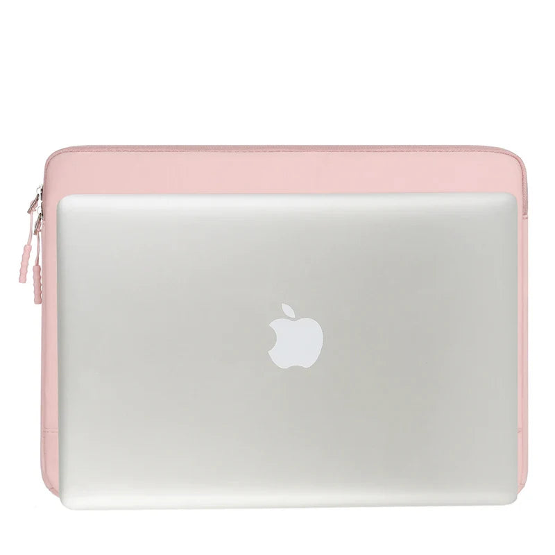 HKM-482963 Custom Soft Laptop Sleeve Cover for MacBook and Mac Pro - Black Briefcase Style