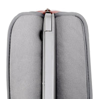 HKM-482963 Custom Soft Laptop Sleeve Cover for MacBook and Mac Pro - Black Briefcase Style