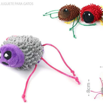 HKM-4833085 Mop Cloth Beetle Cat Toy for Engaging Play and Enrichment