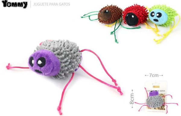 HKM-4833085 Mop Cloth Beetle Cat Toy for Engaging Play and Enrichment