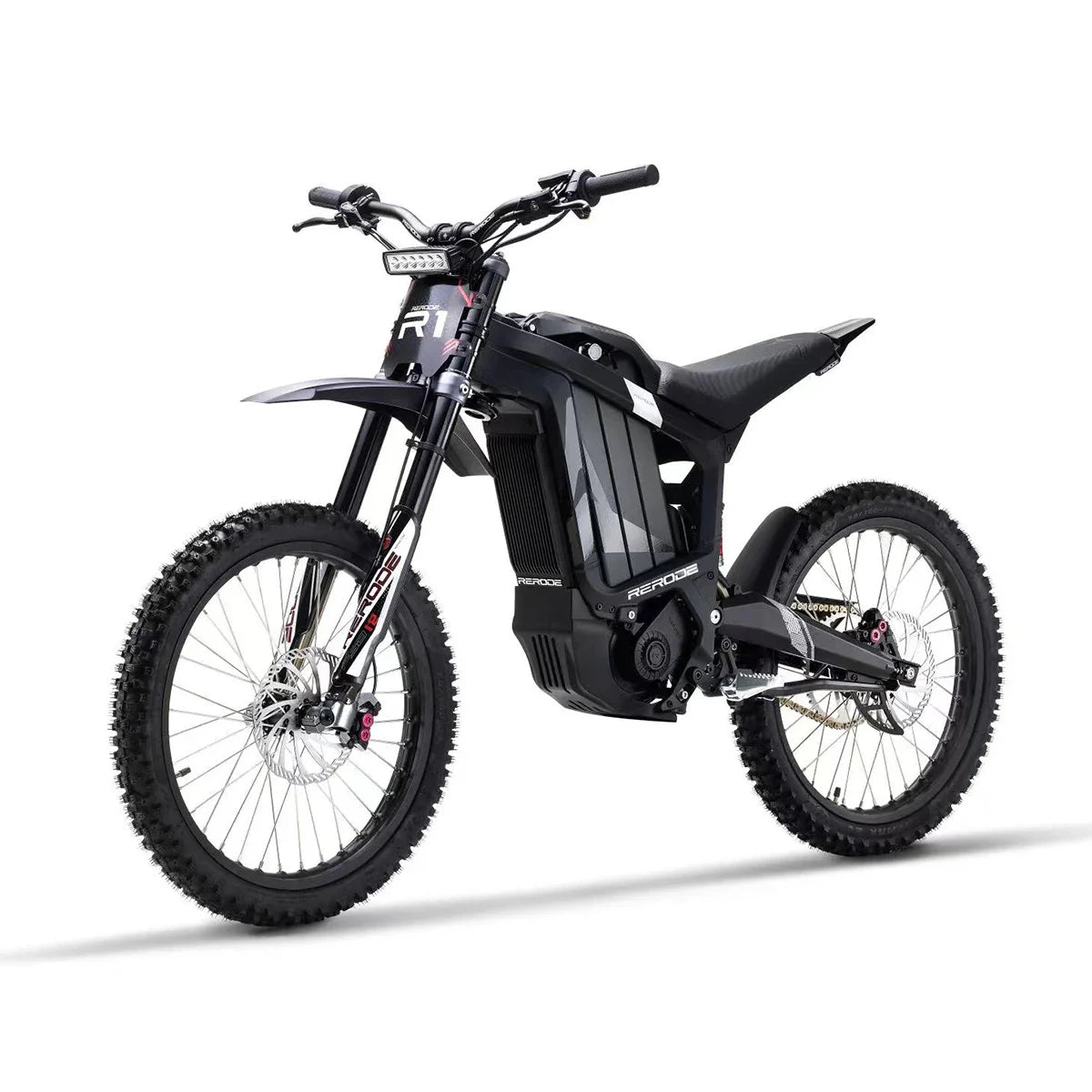 HKM-483347 72V 8000W Mid Drive Electric Dirt Bike, 35Ah Battery, 330Nm Torque, Hydraulic Disc Brakes, Off-Road Capability, 85KM/H Max Speed