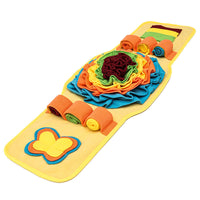 HKM-4834237 Interactive Dog Training Sniff Mat | Anti-Slip Nosework Feeding Pad for Slow Eating