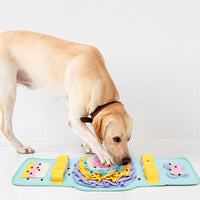 HKM-4834237 Interactive Dog Training Sniff Mat | Anti-Slip Nosework Feeding Pad for Slow Eating