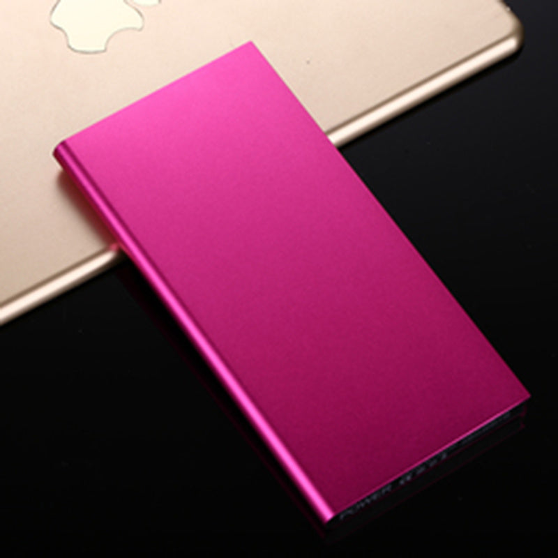 HKM-483475 20000mAh Alloy Power Bank with LED Flashlight and Accurate Battery Display