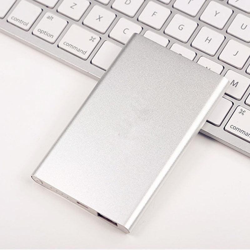HKM-483475 20000mAh Alloy Power Bank with LED Flashlight and Accurate Battery Display