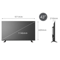 HKM-483923 43-Inch Boardless Smart LED TV with Android Operating System
