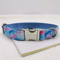 HKM-4841149 Engravable Zinc Alloy Buckle Pet Collar - Polyester Material in Multiple Sizes