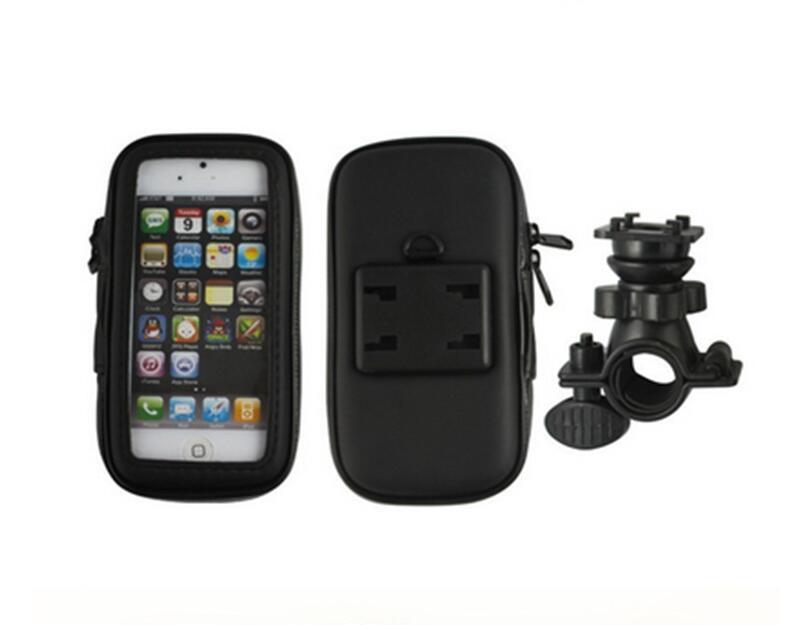HKM-484115 Waterproof Bicycle Phone Holder for Outdoor Riding - Suitable for Smartphones up to 6.3 inches