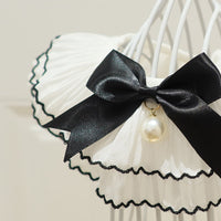 HKM-4845501 Chic Dog Scarf Bow Tie in Lace and Satin with Size Options