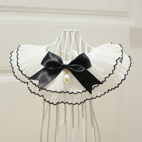 HKM-4845501 Chic Dog Scarf Bow Tie in Lace and Satin with Size Options
