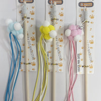 HKM-4845757 Cat Teaser Stick with Interactive Pole for Playful Feline Fun