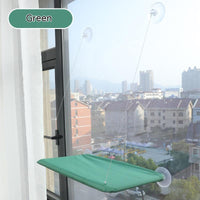 HKM-4846525 Four Seasons Suction Cat Bed - Adjustable PVC Hammock in Multiple Colors