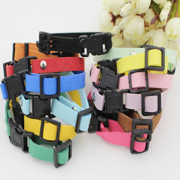 HKM-4846909 Adjustable Korean Velvet Bow Collar for Cats and Dogs in Various Colors and Sizes