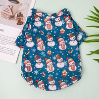 HKM-4847293 Christmas-Themed Thin Sweaters for Dogs in Various Sizes and Colors