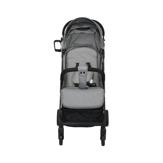 HKM-484755 Compact Folding Baby Stroller with Adjustable Backrest and Canopy for Easy Travel