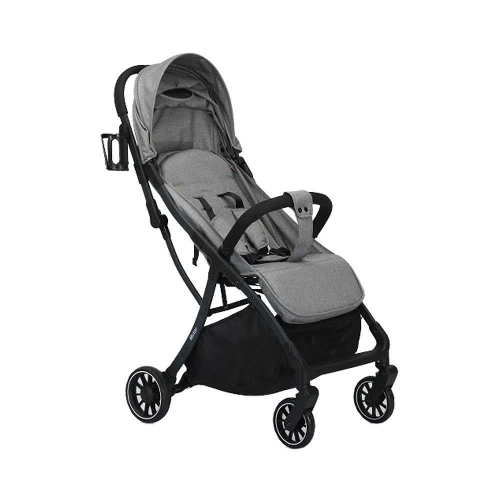 HKM-484755 Compact Folding Baby Stroller with Adjustable Backrest and Canopy for Easy Travel