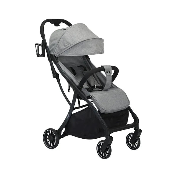HKM-484755 Compact Folding Baby Stroller with Adjustable Backrest and Canopy for Easy Travel