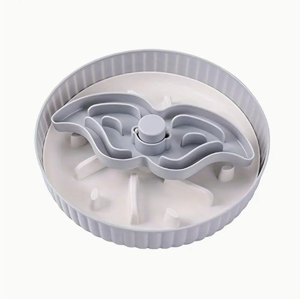 HKM-4848701 Rotating Pet Licking Mat with Anti-Choke Silica Gel Feeding Pad - Multiple Colors Available