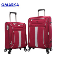HKM-484947 3 Piece Set Travel Bag Suitcase Trolley in Matching Colours, Nylon Material - 20, 24, 28 Inch Options