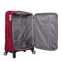 HKM-484947 3 Piece Set Travel Bag Suitcase Trolley in Matching Colours, Nylon Material - 20, 24, 28 Inch Options