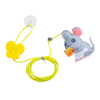 HKM-4849725 Funny Cat Stick with Elastic Rope and Self-healing Plush Toys - 165cm Length, Multiple Color Options