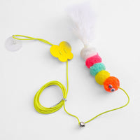 HKM-4849725 Funny Cat Stick with Elastic Rope and Self-healing Plush Toys - 165cm Length, Multiple Color Options