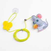 HKM-4849725 Funny Cat Stick with Elastic Rope and Self-healing Plush Toys - 165cm Length, Multiple Color Options