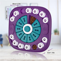 HKM-4850877 Interactive 24-Hole Treat Puzzle Toy for Dogs of All Sizes - Engaging Enrichment Activity for Mental and Physical Stimulation