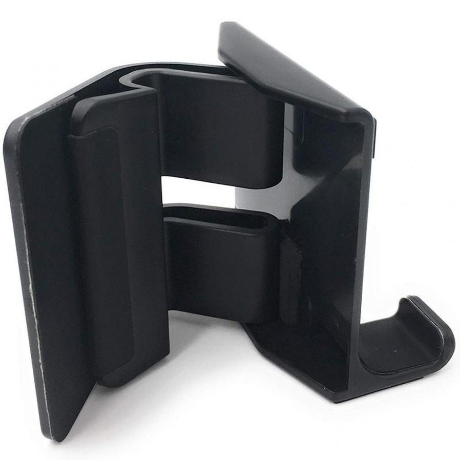 HKM-485267 Computer Monitor Side Mobile Phone Holder, ABS, Fits Edges Under 25mm