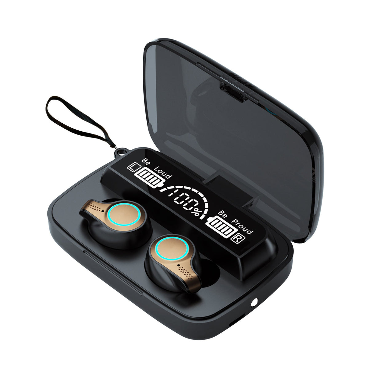 HKM-485459 Fangshui F9 Bluetooth Headset with CVC8.0 Noise Reduction and 220-Hour Battery Life