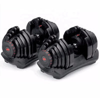 HKM-485587 Adjustable 90lb Dumbbell Set for Home Gym Workout and Muscle Building Fitness Equipment