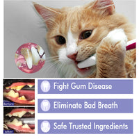HKM-4856253 Pet Oral Cleansing Cream for Dogs and Cats - 50g Odor Neutralizing Toothpaste