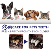 HKM-4856253 Pet Oral Cleansing Cream for Dogs and Cats - 50g Odor Neutralizing Toothpaste