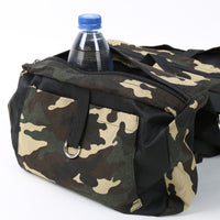 HKM-4856893 Camouflage Green Canvas Dog Backpack - Soft, Lightweight, for Pets up to 5kg, M and L Sizes Available