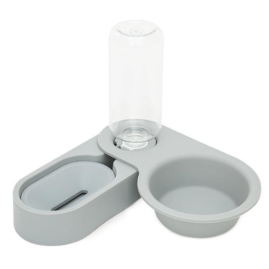 HKM-485715 Automatic Drinking Water Bowls for Cats - Rotatable Multifunctional Corner Design in Multiple Colors