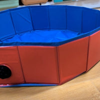 HKM-4858301 Foldable Large Dog Swimming Pool - Portable Dog Bath with Non-Slip Bottom and Quick Drainage
