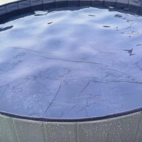 HKM-4858301 Foldable Large Dog Swimming Pool - Portable Dog Bath with Non-Slip Bottom and Quick Drainage