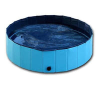 HKM-4858301 Foldable Large Dog Swimming Pool - Portable Dog Bath with Non-Slip Bottom and Quick Drainage