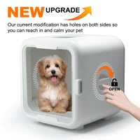 HKM-485971 Automatic Pet Hair Drying Machine for Cats and Dogs - Professional Grooming Box for Small to Medium Pets