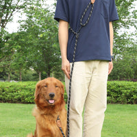 HKM-4860221 Adjustable Reflective Pet Hand Holding Rope - Versatile Polyester Leash in Multiple Colors