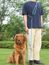 HKM-4860221 Adjustable Reflective Pet Hand Holding Rope - Versatile Polyester Leash in Multiple Colors