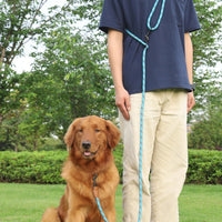 HKM-4860221 Adjustable Reflective Pet Hand Holding Rope - Versatile Polyester Leash in Multiple Colors