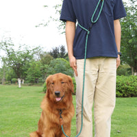 HKM-4860221 Adjustable Reflective Pet Hand Holding Rope - Versatile Polyester Leash in Multiple Colors