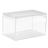 HKM-4861885 Acrylic High Permeability Feeding Box for Reptiles - Multiple Sizes Available