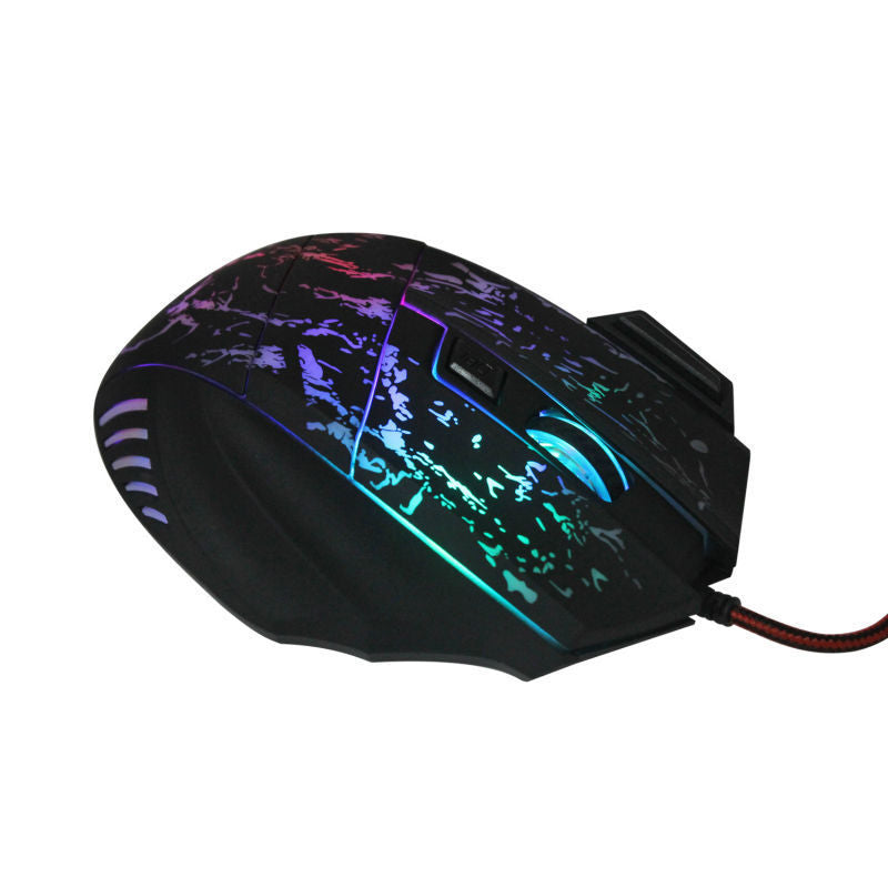 HKM-486227 Wired Gaming Mouse with USB Connection for Enhanced Online Gaming Experience