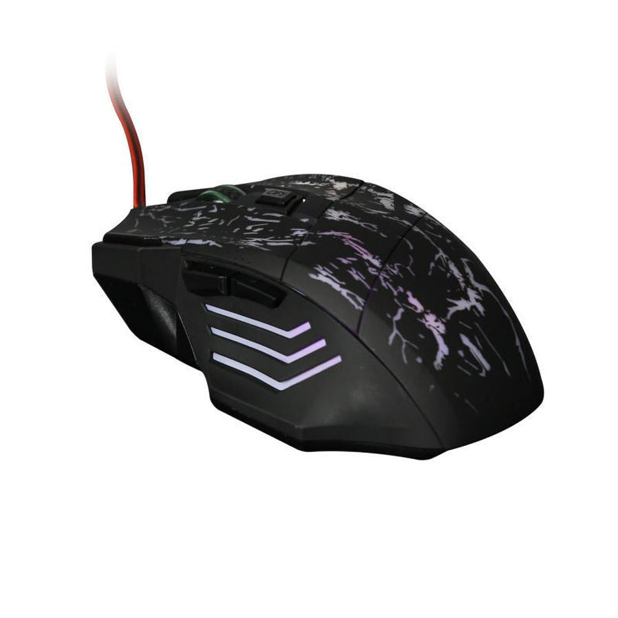 HKM-486227 Wired Gaming Mouse with USB Connection for Enhanced Online Gaming Experience
